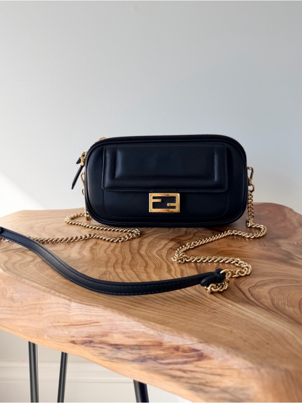 FENDI easy 2 baguette crossbody bag
